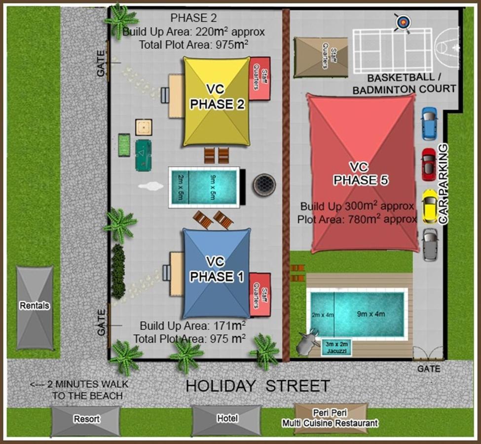 Villa Calangute Phase 5 Luaran gambar